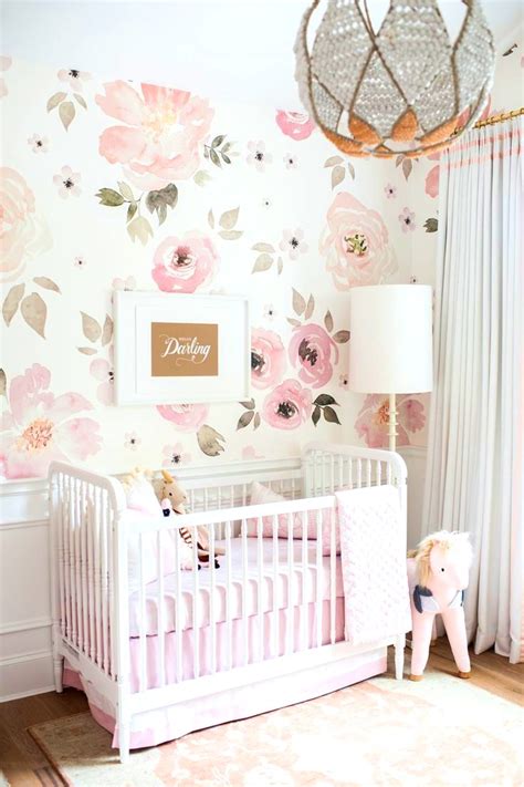 baby nursery wallpaper uk,product,room,pink,bed,infant bed (#293311 ...