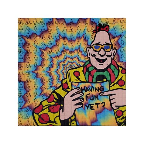 Zippy The Pinhead LSD Blotter Art