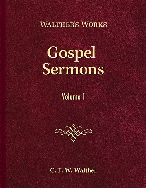 Gospel Sermons - Volume 1