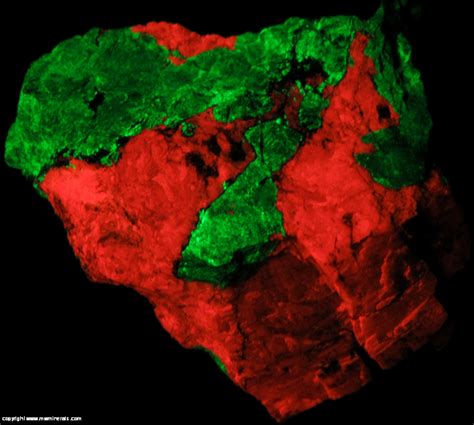 Fluorescent Minerals Gallery M&W Minerals