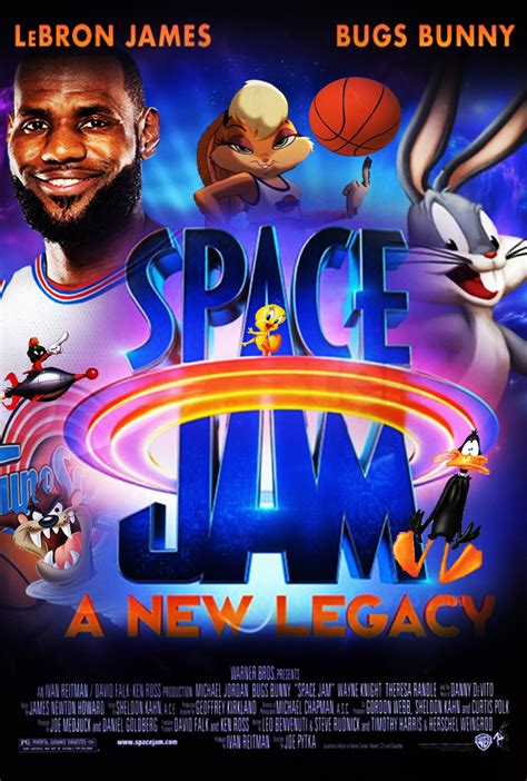 Poster Space Jam A New Legacy Logo - jordansoptimisminitiative