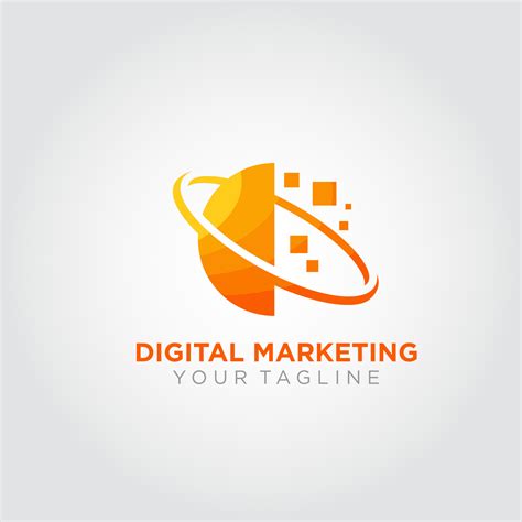 Digital Marketing logo design vector. Suitable for your business logo ...