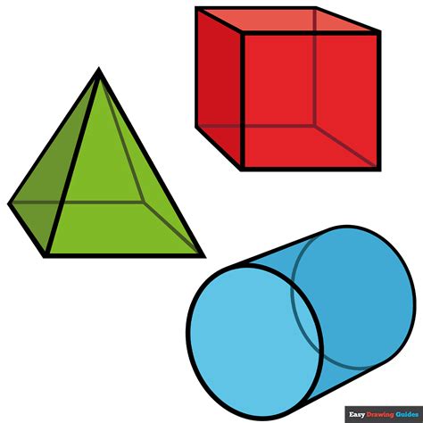 How to Draw 3D Shapes - Really Easy Drawing Tutorial