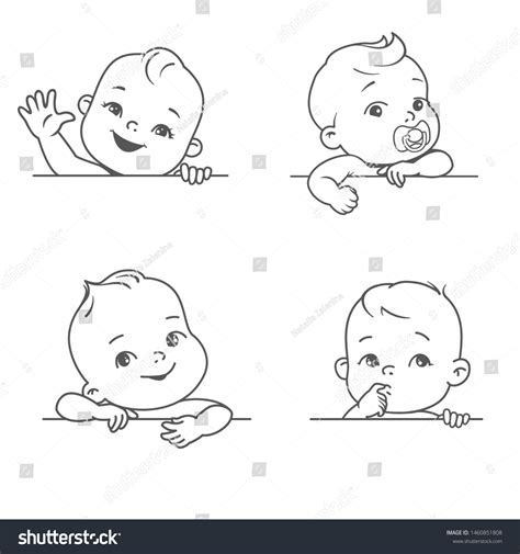 59,951 Smile Baby Sketch Images, Stock Photos & Vectors | Shutterstock