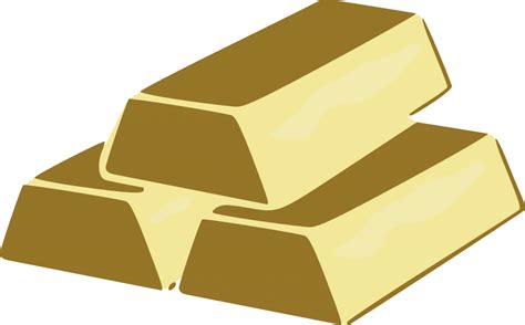 Gold Bricks Free Png Image1 Clip Art Gold Bricks Transparent Png