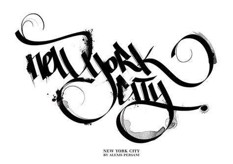 Black & white Calligraphy /// :: Behance