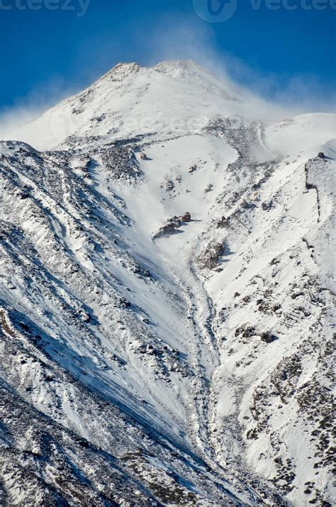 Snowy mountain landscape 18856100 Stock Photo at Vecteezy