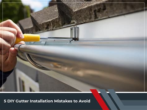 5 DIY Gutter Installation Mistakes to Avoid