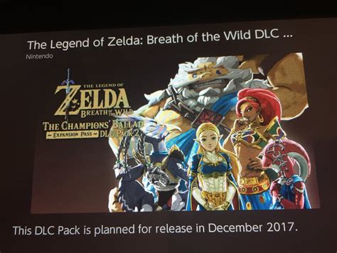 Zelda: Breath of the Wild Champions' Ballad DLC Listed for December ...