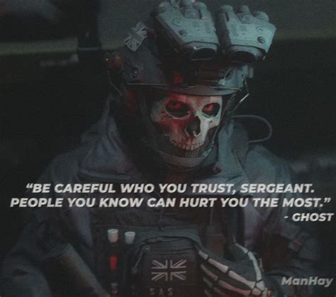 be careful who you trust, sergeant. people you know can hurt you the ...