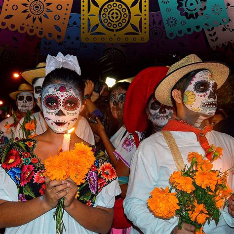 Day of the Dead Face Tattoos Makeup - Halloween Costume for Women Men ...