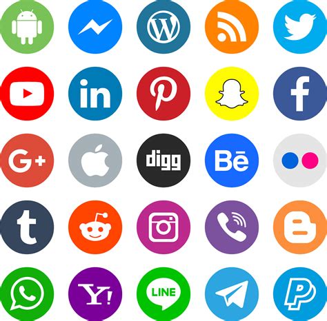 Download Download Icons Social Media Svg Eps Png Psd Ai Vector - High ...