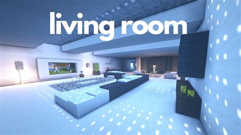 Minecraft Modern Living Room Tutorial | Bryont Blog