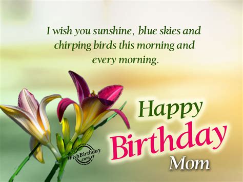 Birthday Wishes For Mother - Birthday Images, Pictures