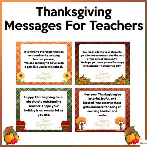 Thanksgiving Messages For Teachers | Made By Teachers