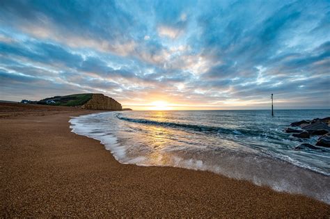 Winter solstice sunrise on east beach - West Bay Pictures