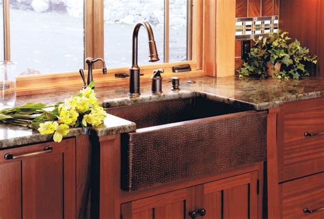 When And How To Add A Copper Farmhouse Sink To A Kitchen