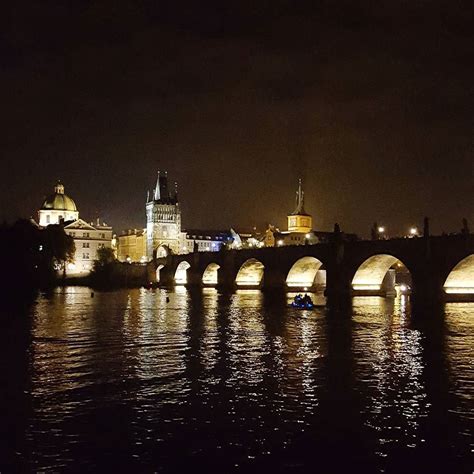 Lukas Vacek on Instagram: “Vltava River with the Charles Bridge in ...