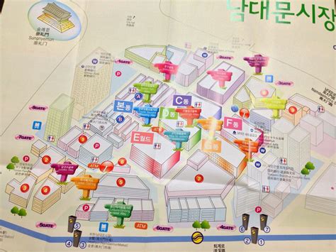 Dongdaemun Market Map