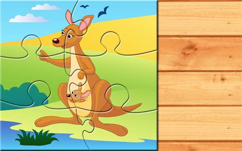 Fun Puzzle Games for Kids HD: Cute Animals Jigsaw Learning Game for ...