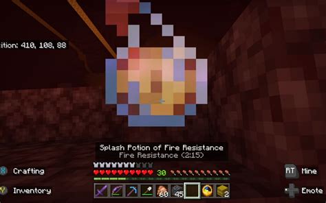 Minecraft Redditor hilariously throws a splash potion of fire ...