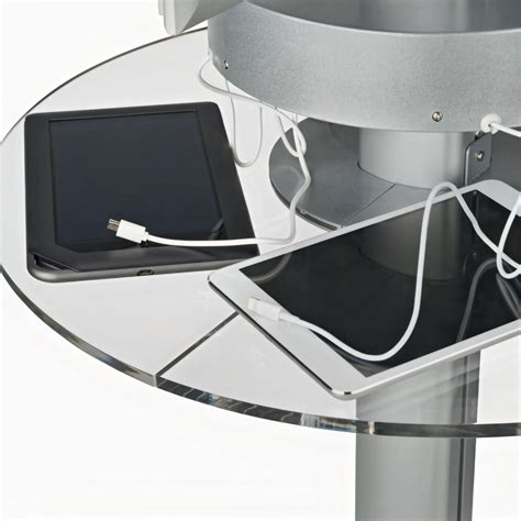 Charging Station | Single Sided Floor Stand with Sign Printing