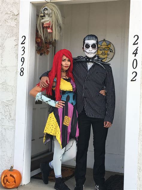 Jack Skellington And Sally Costumes