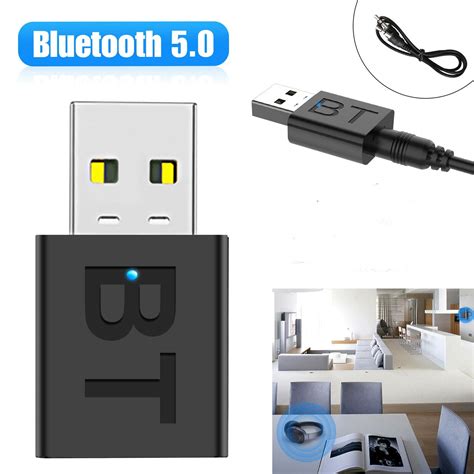 USB Bluetooth Adapter 5.0 Bluetooth Dongle Bluetooth Transmitter ...