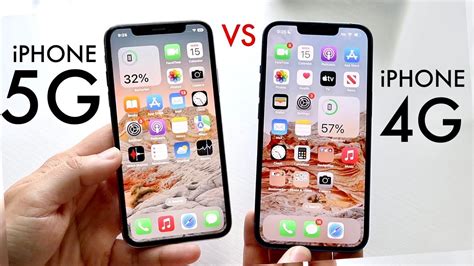 iPhone 5G Vs iPhone 4G/LTE Comparison! - YouTube