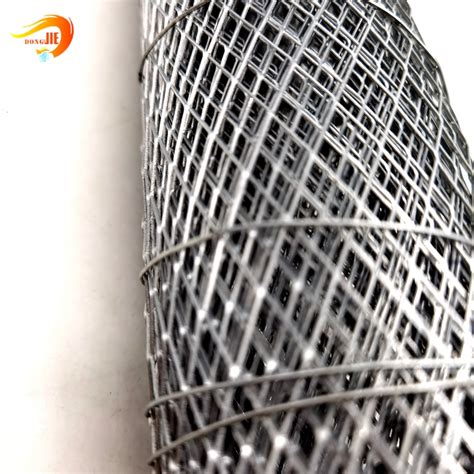 China Galvanized Expanded Metal Mesh Construction Plastering Mesh Roll ...