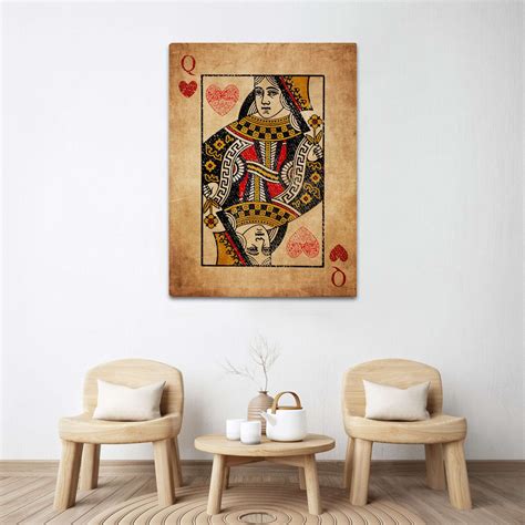 Vintage Queen of Hearts Art | MusaArtGallery™