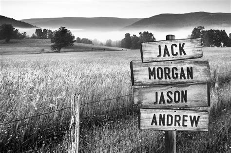 Personalized Road Signs Canvas Art Country Road - Etsy