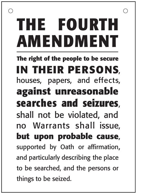 Quotes About The Fourth Amendment. QuotesGram