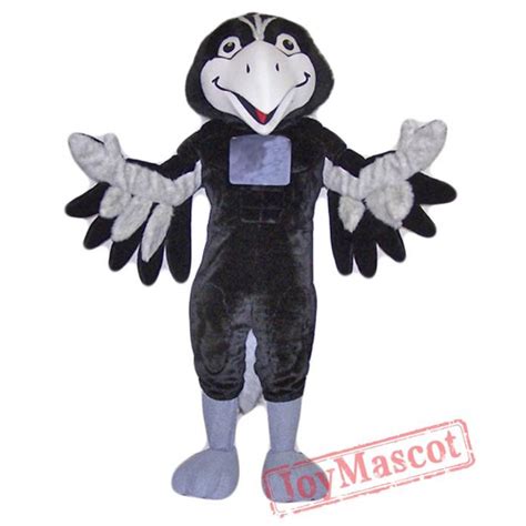 Black Hawk Mascot Costume