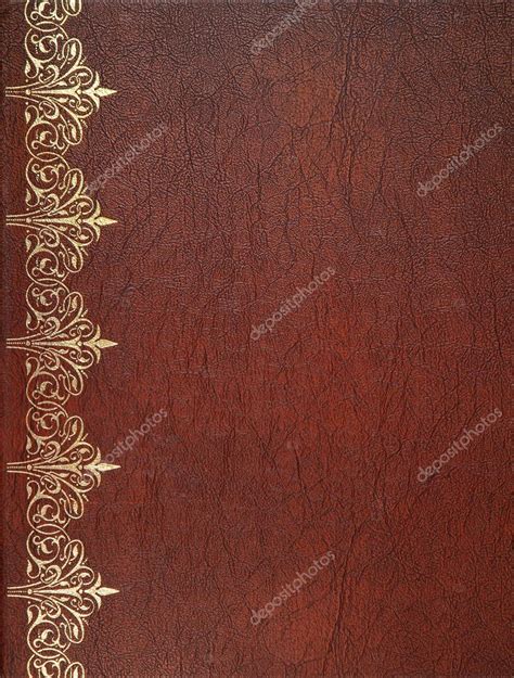 Brown leather cover — Stock Photo © dp3010 #38672649