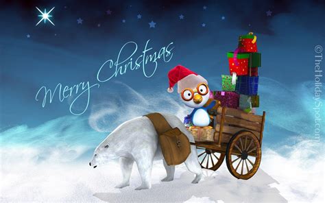 Polar Bear Christmas Wallpapers - Top Free Polar Bear Christmas ...