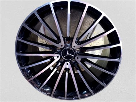 Size 19/5/112 Black Silver Rims for Mercedes benz for Sale in Nairobi ...