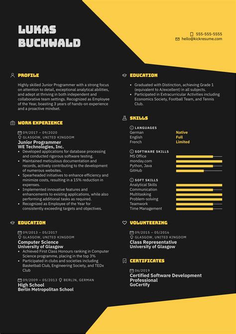 Fielmente Unión Florecer computer programmer resume template en un día ...