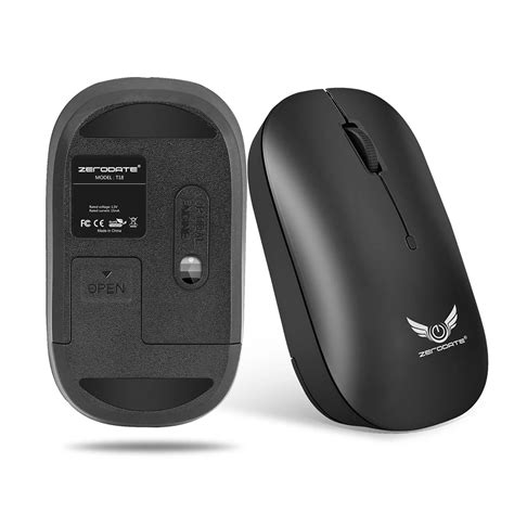 ZERODATE T18 Bluetooth 3.0 Wireless Mouse Portable Mobile 3 Button ...