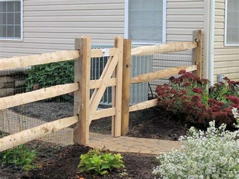 Split Rail Fence Gate Design - How To Build A Wooden Gate For A Split ...