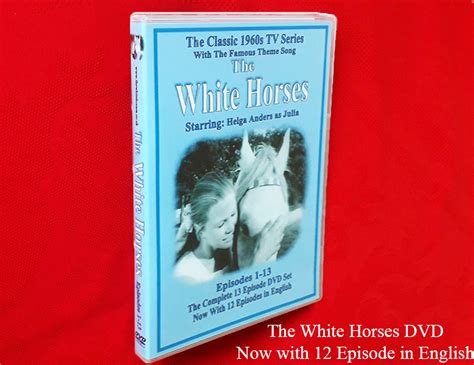 The White Horses 1960s Classic Series in English 7 DVDs