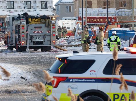 PHOTOS: Aftermath of Monday morning gas leak explosion in Orléans ...