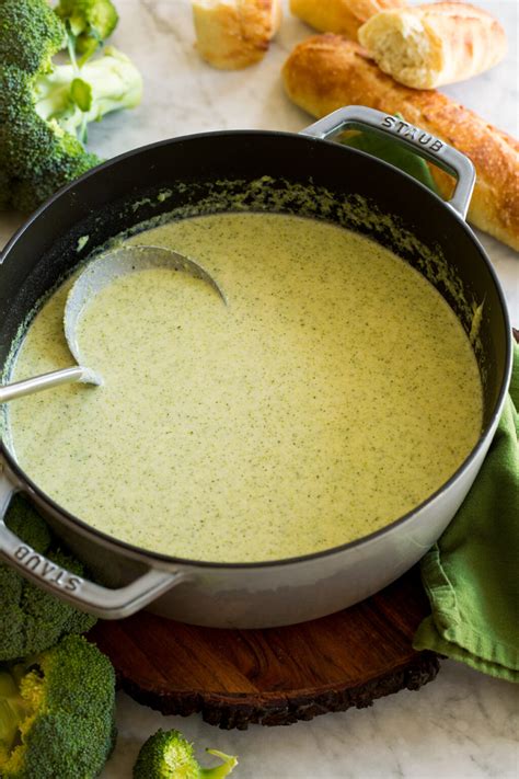 Cream of Broccoli Soup - Cooking Classy