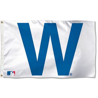 Chicago Cubs W Win Flag - State Street Products