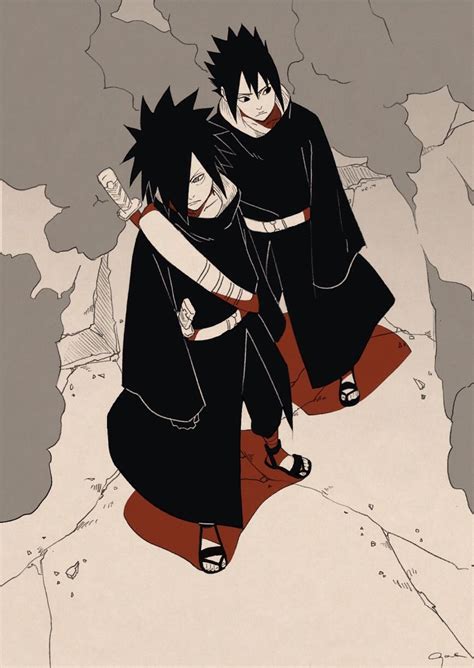 Madara and Sasuke | Hoa anh đào, Anh đào