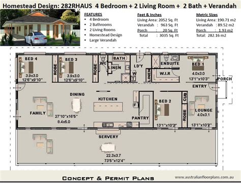 Country House Plans 4 Bedroom House Plans Home Plans 4 - Etsy Canada