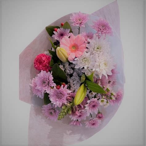 Pastel Mixed Flower | Hand Tied Bouquet · Cuddlez n Flowers