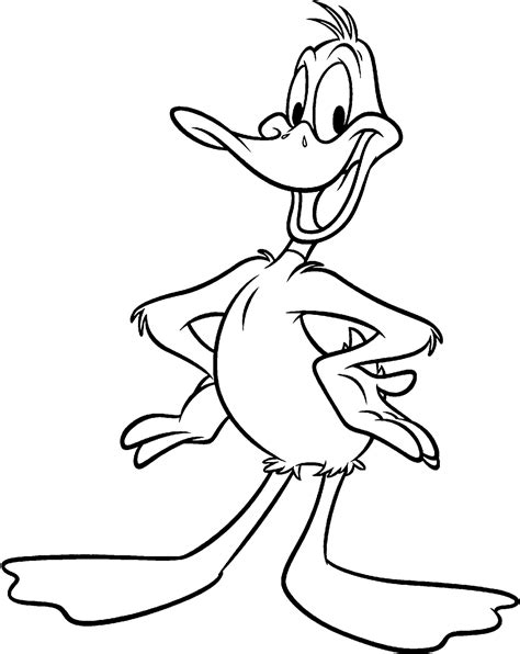 Daffy Duck Coloring Pages Netart Daffy Duck Coloring Pages | The Best ...