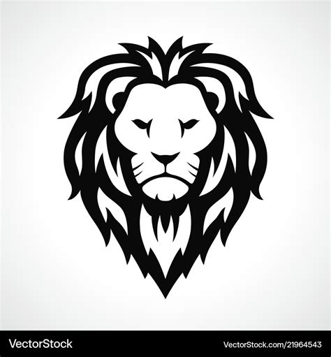 Lion head icon design Royalty Free Vector Image