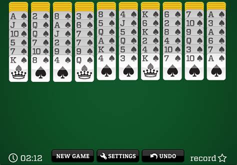 Spider Solitaire 4 Suits